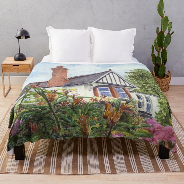 Item preview, The Hive at 52 B and B with Rhododendrons designed and sold by LymphomaLass.