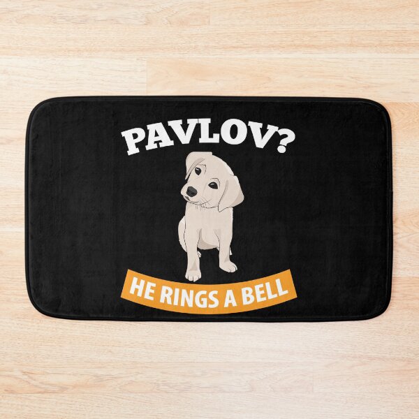 Item preview, Pavlov - He Rings a Bell - Funny Psychology designed and sold by TheInkElephant.