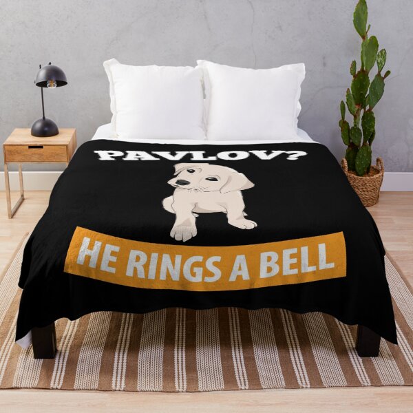 Item preview, Pavlov - He Rings a Bell - Funny Psychology designed and sold by TheInkElephant.