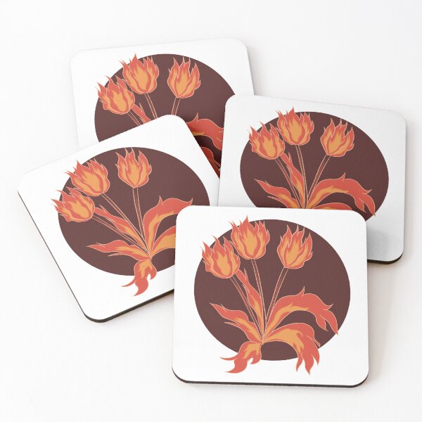 Item preview, Fire Tulips designed and sold by OhHiImWeird.