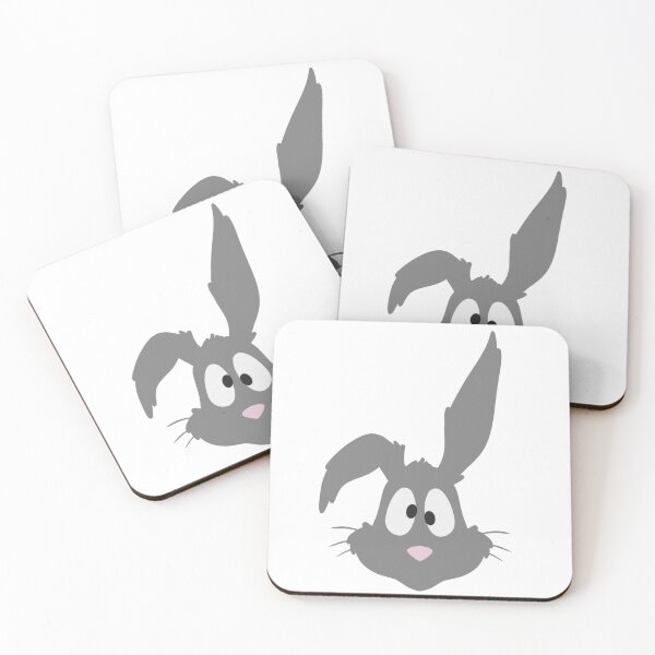 Item preview, Wacky-Eyed Grey Bunny designed and sold by BMAB2003.