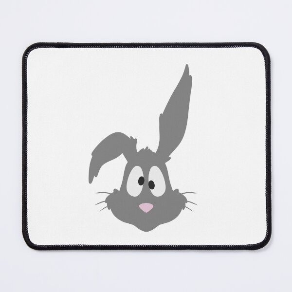 Item preview, Wacky-Eyed Grey Bunny designed and sold by BMAB2003.
