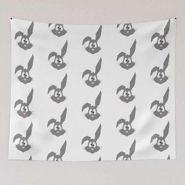 Item preview, Wacky-Eyed Grey Bunny designed and sold by BMAB2003.