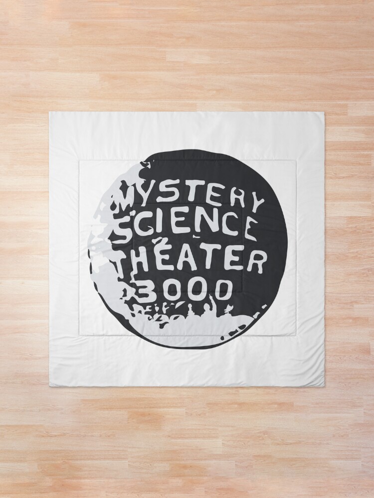 Alternate view of MST3K Silhouette within Globe Comforter