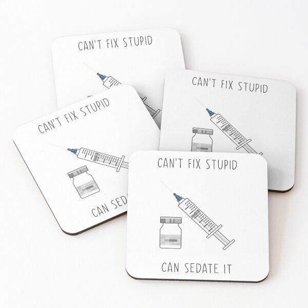 Item preview, Fix or Sedate? designed and sold by CleverMed.