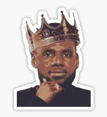 Pegatina Rey Lebron James