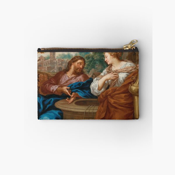 Item preview, Christ and the Samaritan Woman at the Well | Ciro Ferri | 1672 Renaissance Gospel Biblical Art designed and sold by CJET.
