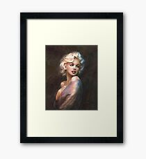 Marilyn WW Romantic Soft Gerahmtes Wandbild