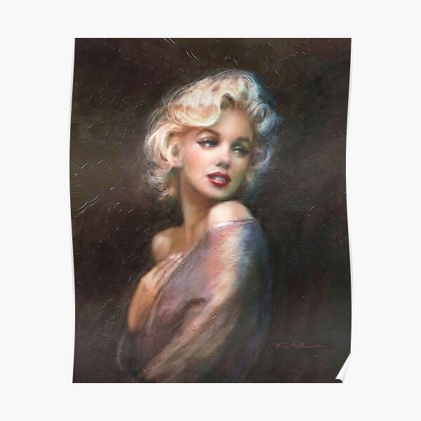 Marilyn WW Romantic Soft Poster