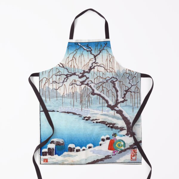 Item preview, Kyoto Maruyama Beautiful Japanese Winter Snow Lake Japan designed and sold by Yumede.