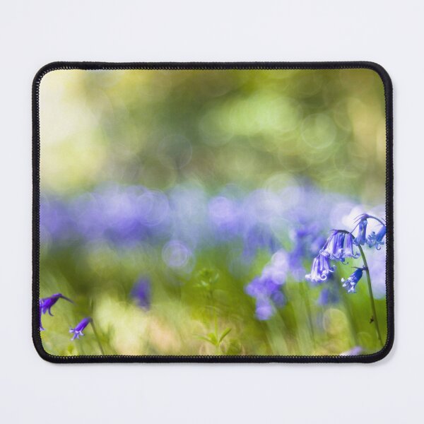 Item preview, Stunning English Bluebells bokeh effect designed and sold by CyaniRose.