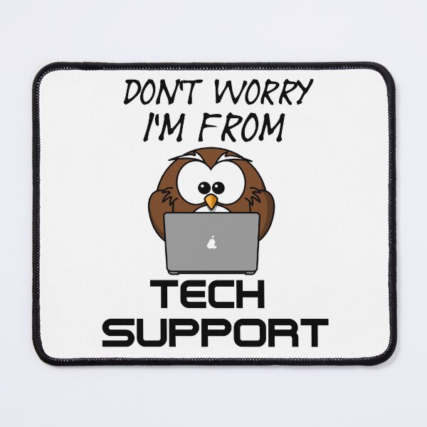 Item preview, Don't Worry I'm From Tech Support - A Funny Office Quote designed and sold by Sonatablue.
