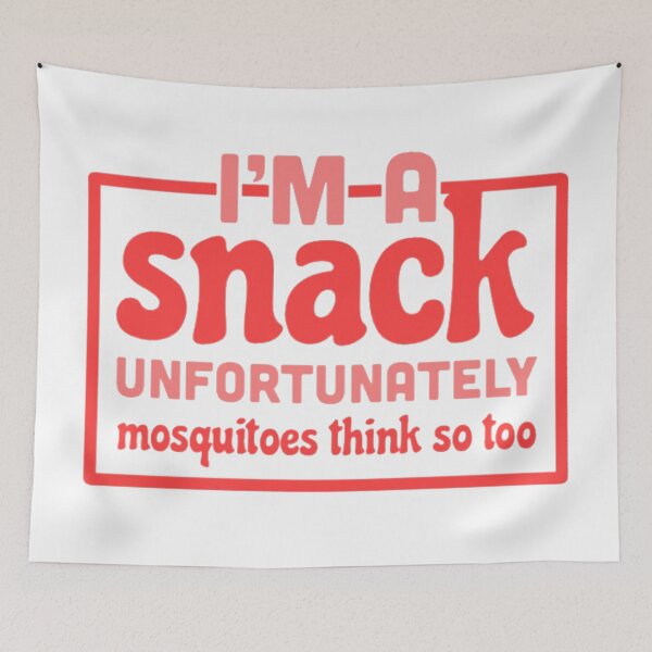 Item preview, I'm A Snack For Mosquitoes designed and sold by radiantdark.