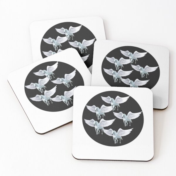 Item preview, Black and White Pegasus designed and sold by joseech.