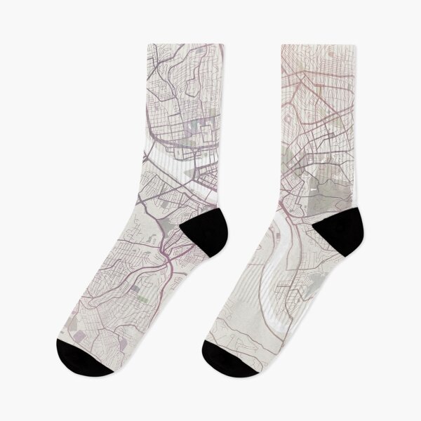 Item preview, Pittsburgh Map, Pittsburgh City, Pittsburgh Pennsylvania designed and sold by TheRedFinch.