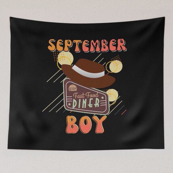 Item preview, Retro September Boy Vintage Design designed and sold by my-green-gecko.