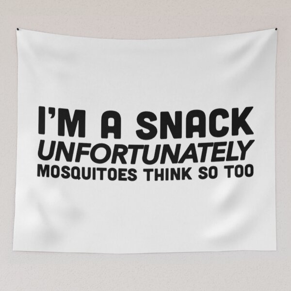 Item preview, I'm A Snack For Mosquitoes designed and sold by radiantdark.