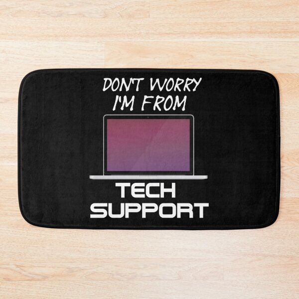 Item preview, Don't Worry I'm From Tech Support - Laptop service - A Funny Office   designed and sold by Sonatablue.