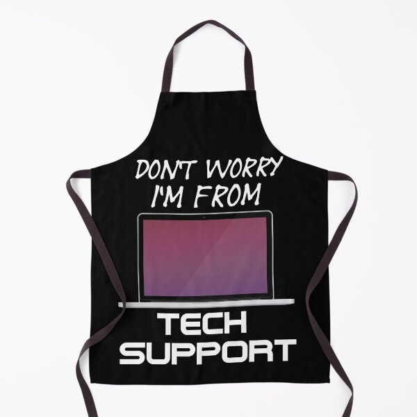 Item preview, Don't Worry I'm From Tech Support - Laptop service - A Funny Office   designed and sold by Sonatablue.