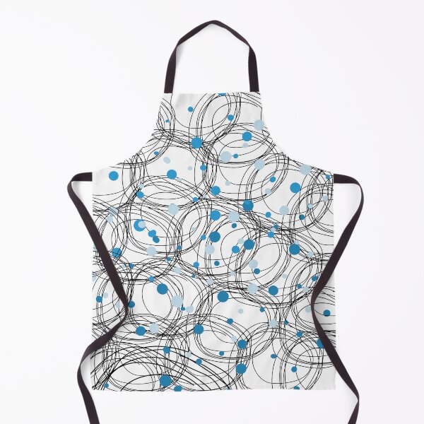 Item preview, Abstract circles with touches of light blue color  designed and sold by HDpod.