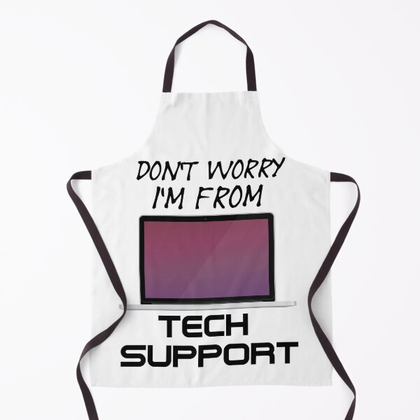 Item preview, Don't Worry I'm From Tech Support - Laptop service - A Funny Laptop   designed and sold by Sonatablue.