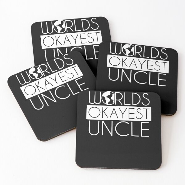 Item preview, Worlds Okayest Uncle designed and sold by vooART.