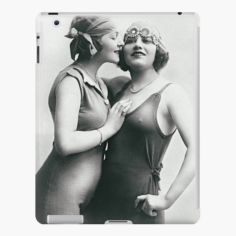 Vintage Image of Lesbian Couple - Bathing Suits