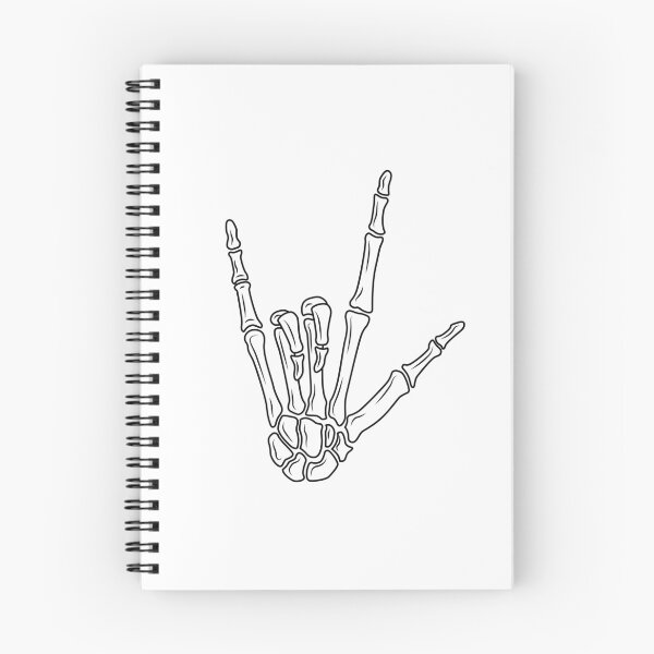 Item preview, I Love You Sign Language skeleton hand designed and sold by CleverMed.