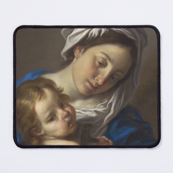 Item preview, Madonna and Child | Carlo Cignani | 1702 Renaissance Gospel Biblical Art designed and sold by CJET.