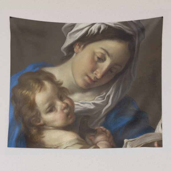 Item preview, Madonna and Child | Carlo Cignani | 1702 Renaissance Gospel Biblical Art designed and sold by CJET.