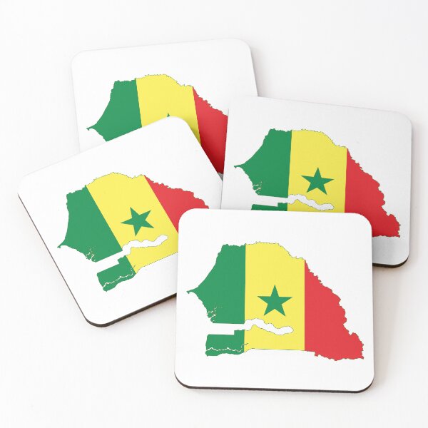 Item preview, Senegal Flag Map designed and sold by jsj17.