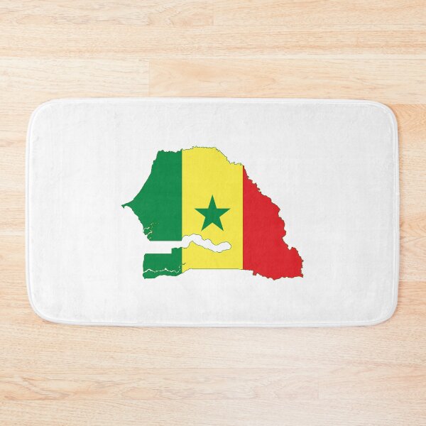 Item preview, Senegal Flag Map designed and sold by jsj17.