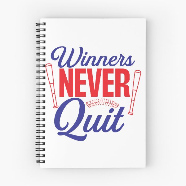 Item preview, Baseball lover Quotes :Winners Never Quit designed and sold by remonss.