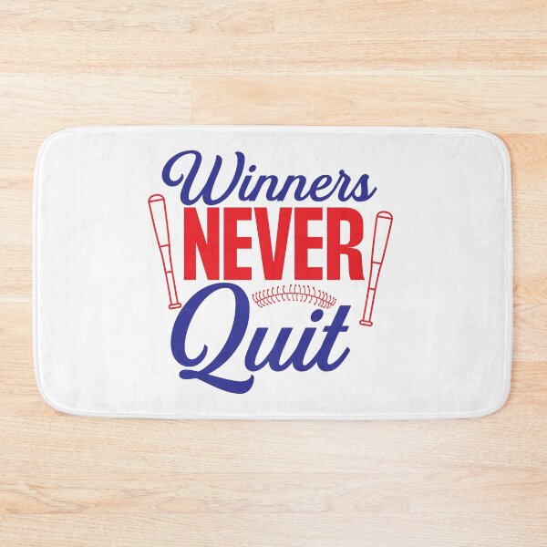 Item preview, Baseball lover Quotes :Winners Never Quit designed and sold by remonss.