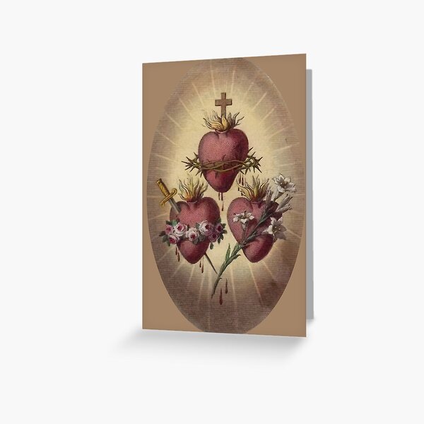 Item preview, Hearts of Holy Family designed and sold by neteor.