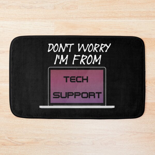 Item preview, Don't Worry I'm From Tech Support - Laptop service - A Funny Office   designed and sold by Sonatablue.