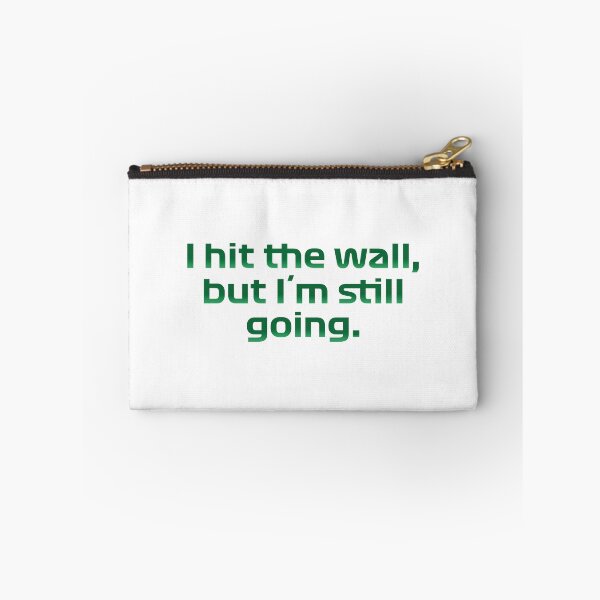 Item preview, Lance Stroll Motivational Quote: "I hit the wall, but i´m still going" designed and sold by vickadesigns.