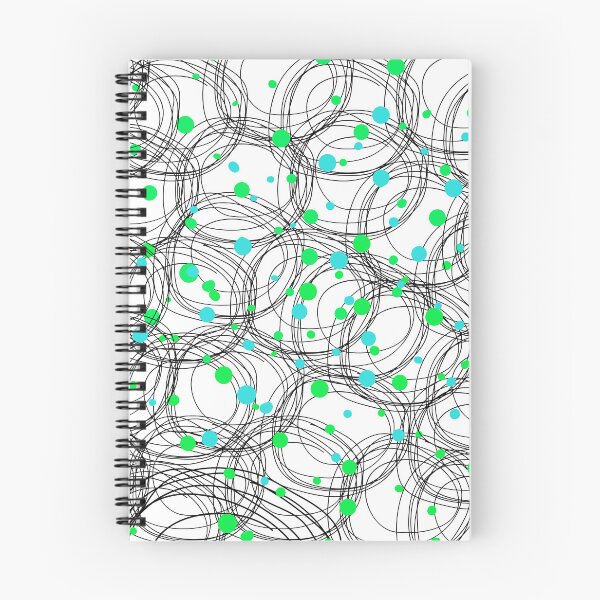 Item preview, Abstract circles with touches of green color designed and sold by HDpod.
