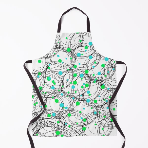 Item preview, Abstract circles with touches of green color designed and sold by HDpod.