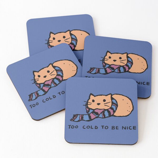 Item preview, Fox Shiver™ - Too Cold to be Nice designed and sold by Fox Shiver.
