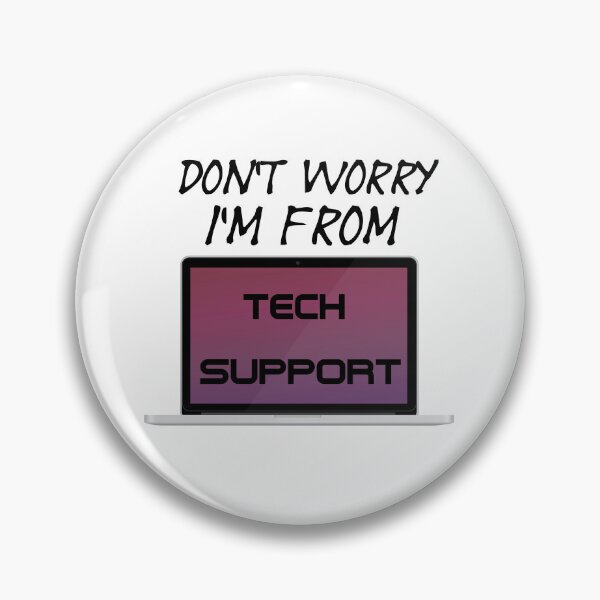 Item preview, Don't Worry I'm From Tech Support - In House Laptop Service - Funny Office   designed and sold by Sonatablue.