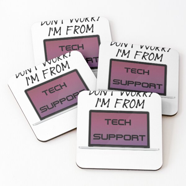 Item preview, Don't Worry I'm From Tech Support - In House Laptop Service - Funny Office   designed and sold by Sonatablue.