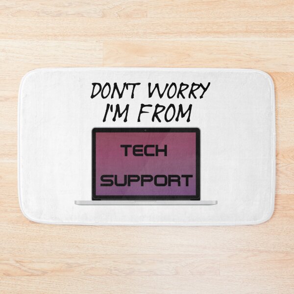Item preview, Don't Worry I'm From Tech Support - In House Laptop Service - Funny Office   designed and sold by Sonatablue.