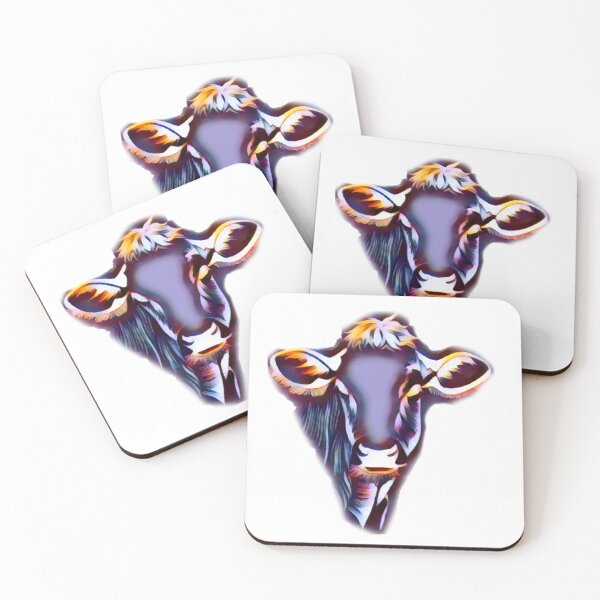Item preview, Colorful Painted Cow designed and sold by Jessi-Sketches.