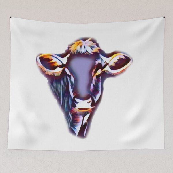 Item preview, Colorful Painted Cow designed and sold by Jessi-Sketches.