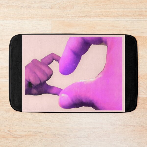 Item preview, Heart Hand Friends Pink designed and sold by craftsbydaphy.
