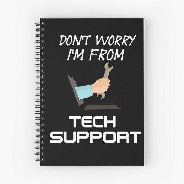 Item preview, Don't Worry I'm From Tech Support - Laptop Repair Service - Funny Office Quote designed and sold by Sonatablue.