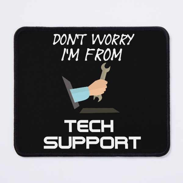 Item preview, Don't Worry I'm From Tech Support - Laptop Repair Service - Funny Office Quote designed and sold by Sonatablue.