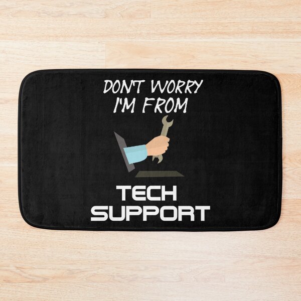 Item preview, Don't Worry I'm From Tech Support - Laptop Repair Service - Funny Office Quote designed and sold by Sonatablue.