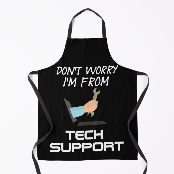 Item preview, Don't Worry I'm From Tech Support - Laptop Repair Service - Funny Office Quote designed and sold by Sonatablue.